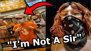 Transgender Freaks Out On Popeyes Employees For quotMisgenderingquot It [upl. by Meeker]