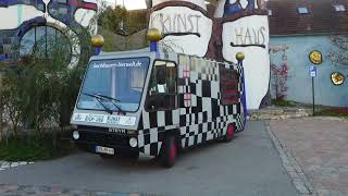 Hundertwasser STEYR BUS in Abensberg  Germany [upl. by Ottilie884]