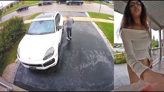 Woman steals Porsche runs over owner after responding to Mississauga Auto Trader ad [upl. by Ennail729]