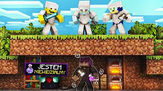 MINECRAFT MANHUNT ale gdy kucam JESTEM NIEWIDZIALNY [upl. by Aunson]