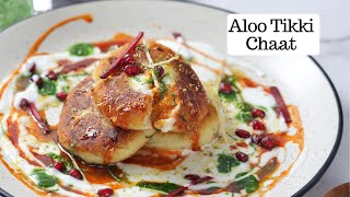 बाज़ार जैसे कुरकुरी आलूटिक्की  Kurkuri Aloo Tikki  Snacks Recipe  Aloo Tikki Chaat  Kunal Kapur [upl. by Warfold]