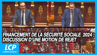 Financement de la Sécurité sociale pour 2024  discussion dune motion de rejet  24102023 [upl. by Beverlee768]