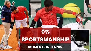 0 Sportsmanship Moments in Tennis [upl. by Tiduj]