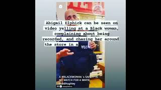 Abigail Elphick can be seen on video yelling at a Black woman complaining about being recorded etc [upl. by Sido783]