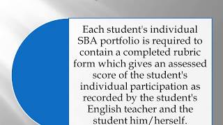 How to do the SBA for English A and B and the paper 3 [upl. by Talanta]