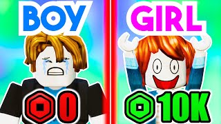 BOY vs GIRL Pls Donate Roblox [upl. by Lamrouex848]