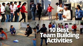 10 Best Team Building Activities  What is Team Building  Personality Development Activities by TTS [upl. by Adnuhsat]