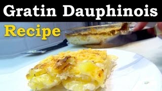 How to make Gratin Dauphinois French Potato Gratin Fast amp Fun [upl. by Emmeline239]