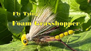 Кузнечик из пенки Foam Grasshopper Как связать от GM FLY [upl. by Tarrah]