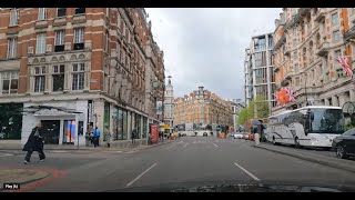 London Driving Experience Savoy to Stanwell Journey [upl. by Lekym99]