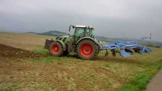 GoPro Fendt 722 mit Lemken Karat 9400 auf Hektarjagd 2014 HD [upl. by Donnenfeld]