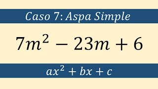 Caso Siete  Aspa Simple ejemplo 03 [upl. by Annauqaj648]