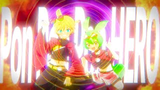 チバニャン＆Giga  のぼせもんHERO feat 鏡音レン ずんだもん【MV】 [upl. by Ardnuhs]