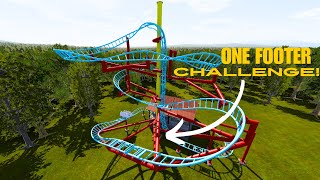 New Concept  One Footer Challenge  NoLimits 2 [upl. by Mairim171]