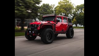 Custom Jeep Wrangler Build HD [upl. by Iralam]