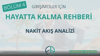 Nakit Akış Analizi  Girişimciler İçin Hayatta Kalma Rehberi Serisi 4 Bölüm [upl. by Doralin]