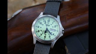 Lorus Lumibrite Field Best Full Lume Field Watch under 100 [upl. by Ennairej504]