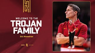 USC Mens Basketball Eric Musselman Introductory Press Conference [upl. by Simmie]