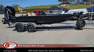 2024 Xpress X19 Pro Bass fishing boat Yamaha 200 SHO F amp S Yamaha Hanover PA [upl. by Giovanna]