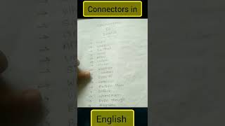 Connectors in English [upl. by Anonyw]