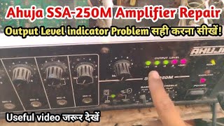 Ahuja 250wat repairing volt Performance हिंदी में SSA 250M powar amplifer [upl. by Acined]