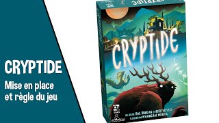 ❓🎲 Comment Y JOUER  CRYPTIDE  Mise en place et règle du jeu [upl. by Aneeled695]