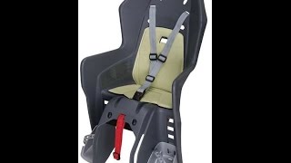 Decathlon Polisport Koolah baby seat for bicycle [upl. by Burtis640]