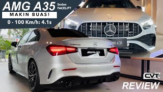 BIKIN CIVIC TYPE R KEMAHALAN MERCEDESAMG A35 FACELIFT SEKARANG MAKIN BUAS 0100 Kmh CUMA 41s [upl. by Pascal]