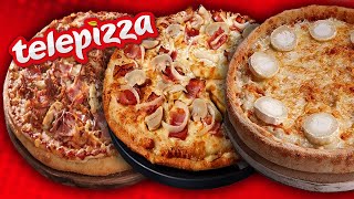 Como hacer PIZZA en CASA estilo TELEPIZZA 🍕 ESPECIAL 2 MILLONES [upl. by Tarr]