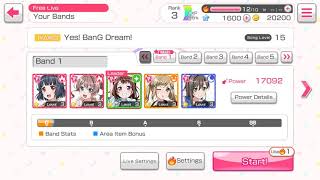 My First Bandori Gameplay [upl. by Sulohcin]