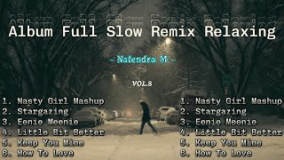 DJ Slow Full Album Santai Slow Remix Full Bass  New Relaxing Playlist   Nalendra M [upl. by Yleek]