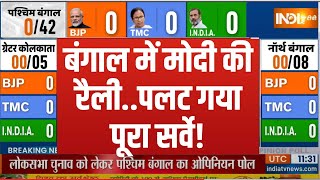 West Bengal Opinion Poll  बंगाल का आ गया चौंकाने वाला ओपिनियन पोल  BJP Vs TMC  Lok Sabha [upl. by Elita735]