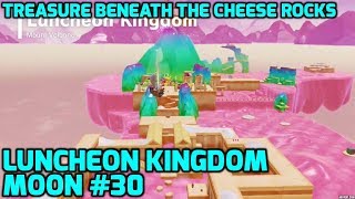 Super Mario Odyssey  Luncheon Kingdom Moon 30  Treasure Beneath the Cheese Rocks [upl. by Vijar]