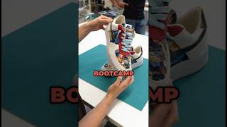 Un Mio Studente Crea Una Scarpa 🔥 Custom Bootcamp 2023 🤯 nikecustom sneakerhead customshoes [upl. by Herriott]