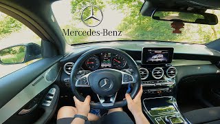 2018 MercedesBenz GLC SUV X253 GLC 350e 320 Hp 4MATIC Pov Test Drive [upl. by Enenstein]