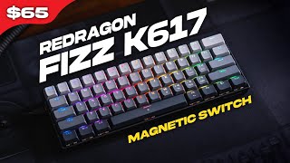 Budget Wooting 60HE  Redragon FIZZ K617 Magnetic Switch Keyboard Review [upl. by Linetta4]