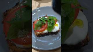 easy whipped ricotta toast easyrecipe [upl. by Vassell]