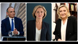 Zemmour Pécresse Le Pen  les dernières tendances dans les sondages à droite [upl. by Nnaul]