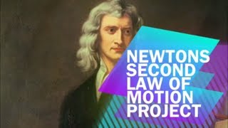 Newtons Second Law of Motion Experiment [upl. by Gazzo]