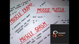 Muscle Spasm  Muscle Cramp Muscle Twitch  Physiotherapy  Physiology  Muscle  Anatomy [upl. by Waxler]