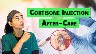 What to do AFTER your Cortisone Injection  Dos and Donts [upl. by Allissa]