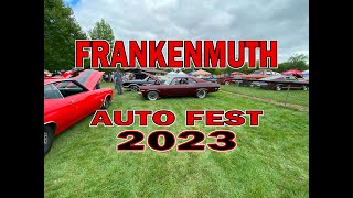 THE FRANKENMUTH AUTO FEST CAR SHOW 2023 [upl. by Adnawak]