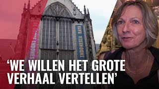 Tentoonstelling over geschiedenis Indonesië opent in Nieuwe Kerk [upl. by Arden]