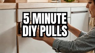 Install Cabinet Pulls in 5 MINUTES DIY Jig Crazy Easy [upl. by Aroz]