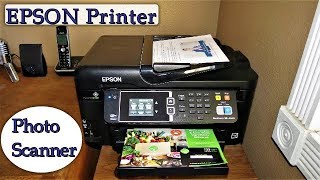 Epson Printer  Discover How To Scan amp Copy A Photo Or Document  High Quality [upl. by Sandeep623]