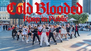 KPOP IN PUBLIC COLD BLOODED  JESSI 제시 WITH 스트릿 우먼 파이터 SWF Dance Cover  Perth Crew Collab [upl. by Nerro]