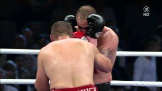 Helenius vs Liakhovich ends in Bloody KO in HD [upl. by Akived]