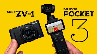 【小型Vlogカメラどっちにする？】DJI Osmo Pocket 3 vs Sony ZV1 2024年 Tokyo [upl. by Carter]