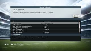 FIFA 14  How To Change Controls TUTORIAL [upl. by Care136]