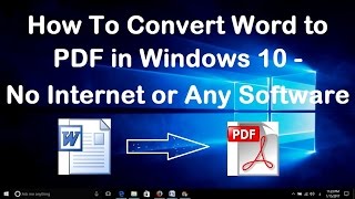 How to Edit PDF File in MS Word  Convert PDF to Word [upl. by Willow628]